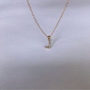 Initial J Necklace - $7 add on